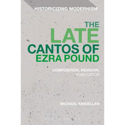ISBN The Late Cantos of Ezra Pound (Composition, Revision, Publication) livre histoire Anglais Livre broché 296 pages