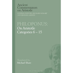 ISBN Philoponus: On Aristotle Categories 6-15 Couverture rigide