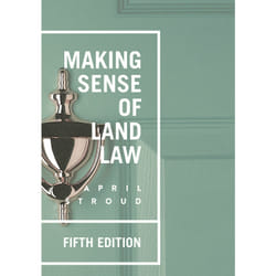 ISBN Making Sense of Land Law