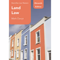 ISBN Land Law, Anglais, Livre broché, 335 pages