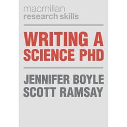 ISBN Writing a Science PhD