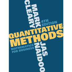 ISBN Quantitative Methods