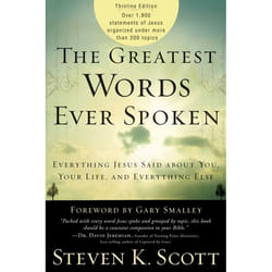 ISBN The Greatest Words Ever Spoken livre
