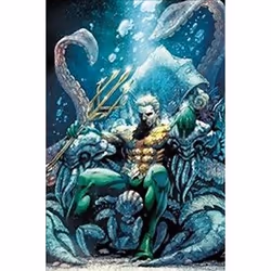 ISBN Aquaman by Geoff Johns Omnibus, comédies &amp; nouvelles graphiques, Anglais, Couverture rigide, 728 pages