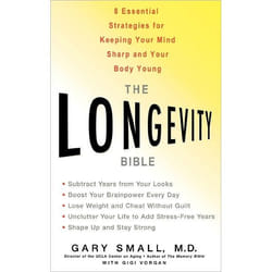 ISBN The Longevity Bible livre Santé, esprit et corps Anglais Couverture rigide 336 pages