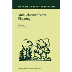 ISBN Multi-objective Forest Planning livre Anglais Couverture rigide 208 pages