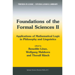 ISBN Foundations of the Formal Sciences II livre Anglais Couverture rigide 302 pages