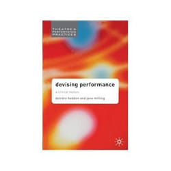 ISBN Devising Performance: A Critical History livre Théatre Anglais