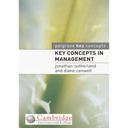 ISBN Key Concepts in Management