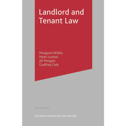 ISBN Landlord and Tenant Law