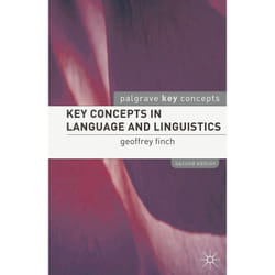ISBN Key Concepts in Language and Linguistics