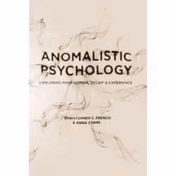 ISBN Anomalistic Psychology, Anglais, Livre broché, 346 pages