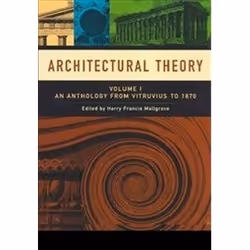 ISBN Architectural Theory : Anthology from Vitruvius to 1870 v. 1, Anglais, 616 pages