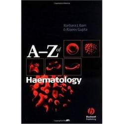 ISBN A-Z of Haematology livre Education Anglais