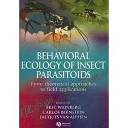 ISBN Behavioral Ecology of Insect Parasitoids : From Theoretical Approaches to Field Applications livre Science & nature Anglais Couverture rigide
