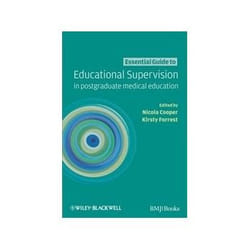 ISBN Essential Guide to Educational Supervision in Postgraduate Medical Education livre Santé, esprit et corps Anglais