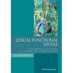 ISBN Lexical Functional Syntax livre Santé, esprit et corps Anglais