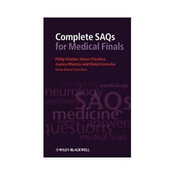 ISBN Complete SAQs for Medical Finals livre Santé, esprit et corps Anglais