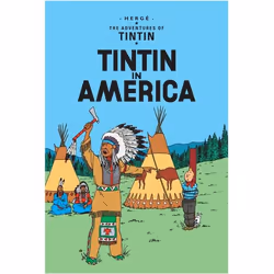 ISBN Tintin in America, Anglais, Livre broché