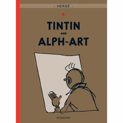 ISBN Tintin and Alph-Art, Anglais, Couverture rigide