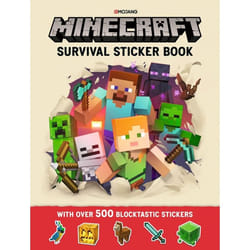 Minecraft Survival Sticker Book