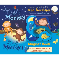 ISBN Night Monkey Day Monkey (Magnet Book), Anglais