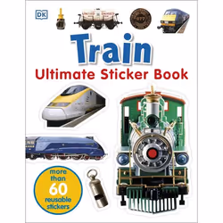 ISBN Train Ultimate Sticker Book, Education, Anglais, Livre broché, 16 pages
