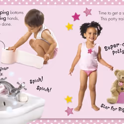 ISBN Girls' Potty Time livre Education Anglais Couverture rigide