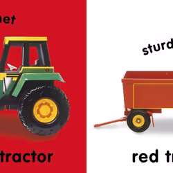 ISBN Baby Touch and Feel Tractor livre Education Anglais Couverture rigide