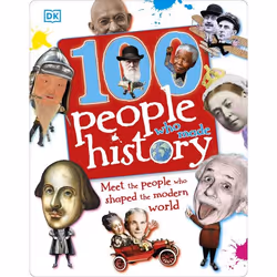 ISBN 100 People Who Made History, enfants & adolescents, Anglais, Couverture rigide, 128 pages