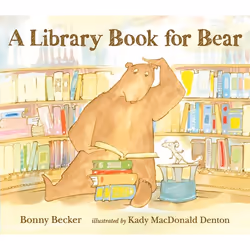 ISBN A Library Book for Bear, Livre broché, 40 pages