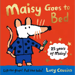 ISBN Maisy Goes to Bed: 25th Anniversary edition, Couverture rigide, 16 pages