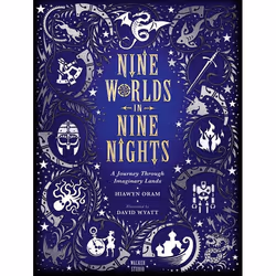 ISBN Nine Worlds in Nine Nights: A Journey Through Imaginary Lands, Couverture rigide, 48 pages