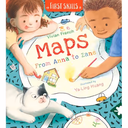 ISBN Maps: From Anna to Zane: First Skills, Couverture rigide, 32 pages