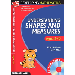 ISBN Understanding Shapes and Measures: Ages 4-5, Mathématiques, Anglais, 64 pages