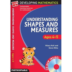 ISBN Understanding Shapes and Measures: Ages 4-5 livre Mathématiques Anglais