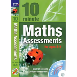 ISBN Ten Minute Maths Assessments ages 8-9 (plus CD-ROM), Anglais, Livre broché, 96 pages