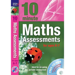 ISBN Ten Minute Maths Assessments ages 6-7 (plus CD-ROM)