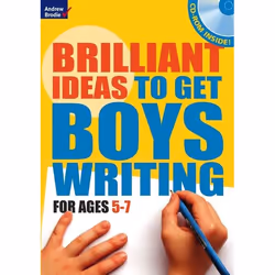 ISBN Brilliant Ideas to get boys writing 5-7 (with CD-ROM), Anglais, 144 pages