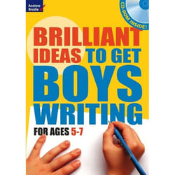 ISBN Brilliant Ideas to get boys writing 5-7 (with CD-ROM)