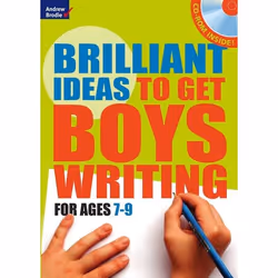 ISBN Brilliant Ideas to get boys writing 7-9 (with CD-ROM), Anglais, 144 pages
