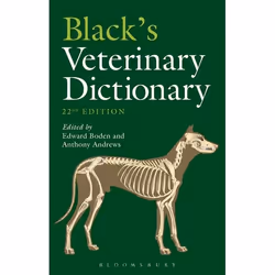 ISBN Black's Veterinary Dictionary, Anglais, Couverture rigide, 984 pages