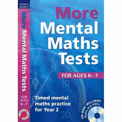 ISBN More Mental Maths Tests for ages 6-7, Anglais, 48 pages