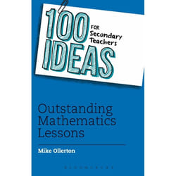 ISBN 100 Ideas for Secondary Teachers: Outstanding Mathematics Lessons livre Education Anglais