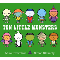 Hachette UK Ten Little Monsters, Anglais, Livre broché, 32 pages
