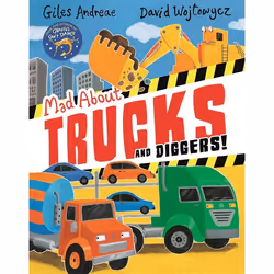 Hachette UK Mad About Trucks and Diggers!, Anglais, Livre broché, 32 pages