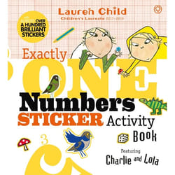 Hachette UK Exactly One Numbers Sticker Activity Book