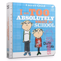 Hachette UK I Am Too Absolutely Small For School, Anglais, Couverture rigide, 32 pages