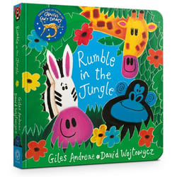 Hachette UK Rumble in the Jungle Board Book Couverture rigide