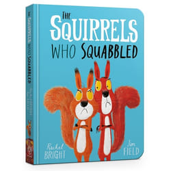 Hachette UK The Squirrels Who Squabbled Board Book Couverture rigide